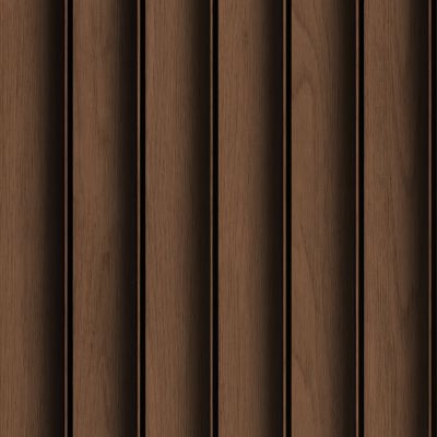 高清无缝连纹长城板木纹格栅波浪板