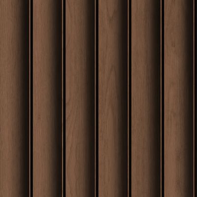 高清无缝连纹长城板木纹格栅波浪板3D贴图