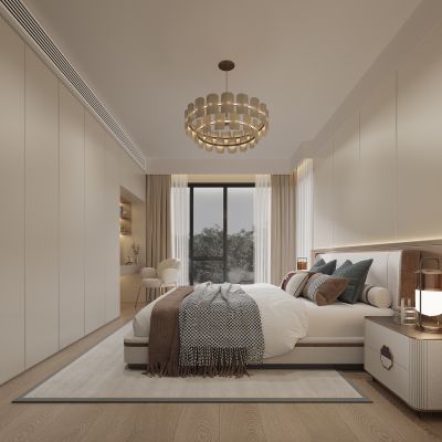现代卧室
