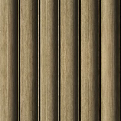 高清无缝连纹长城板木纹格栅波浪板