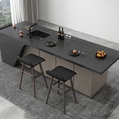 现代岛台 餐桌椅