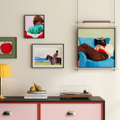 现代复古挂画 巴豪斯挂画 客厅挂画 玄关挂画 办公室挂画 画框