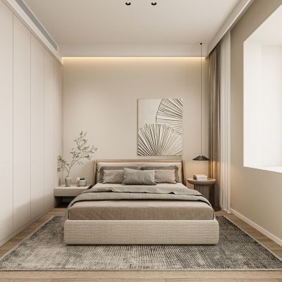 现代卧室