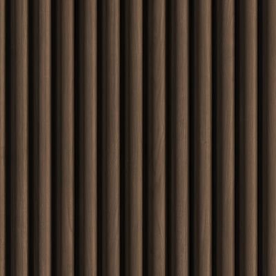 高清无缝连纹长城板木纹格栅波浪板3D贴图