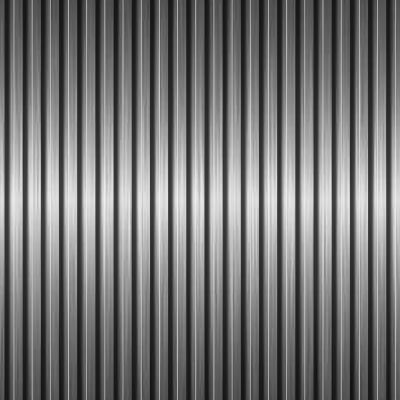 高清金属长城板金属格栅3D贴图