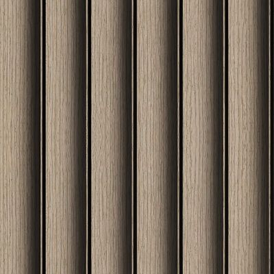 高清无缝连纹长城板木纹格栅波浪板3D贴图