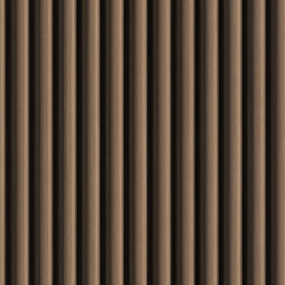 高清无缝连纹长城板木纹格栅波浪板