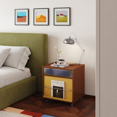 现代包豪斯床头柜 复古床头柜 成品床头柜