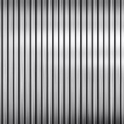 高清金属长城板金属格栅3D贴图