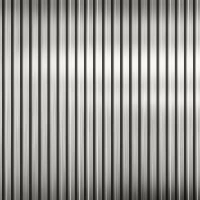 高清金属长城板金属格栅3D贴图