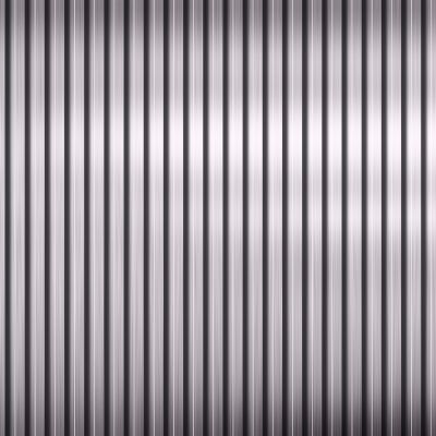 高清金属长城板金属格栅3D贴图