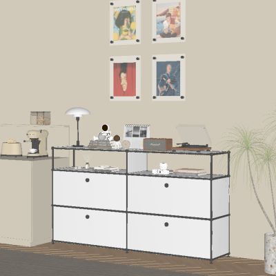 现代装饰柜 边柜