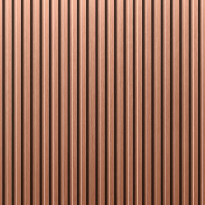 高清金属长城板金属格栅3D贴图