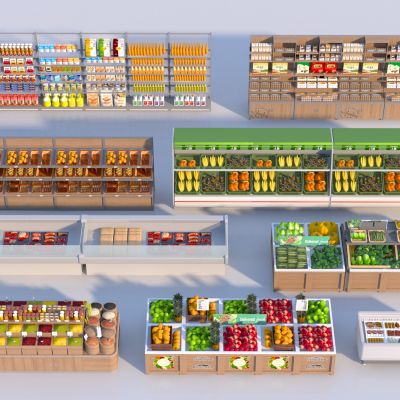 蔬现代菜架水果架 