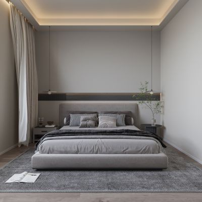 现代卧室