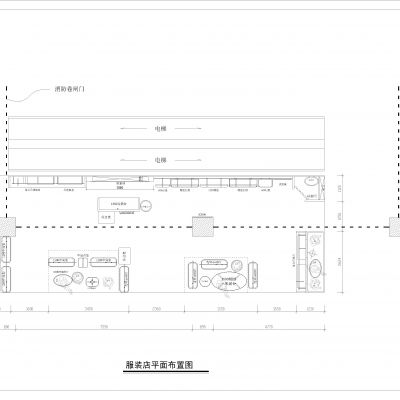 商场服装店设计