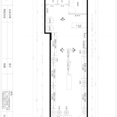 两套服装店设计施工图