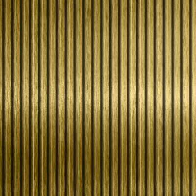 高清金属长城板金属格栅3D贴图