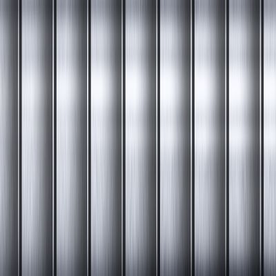 高清金属长城板金属格栅3D贴图