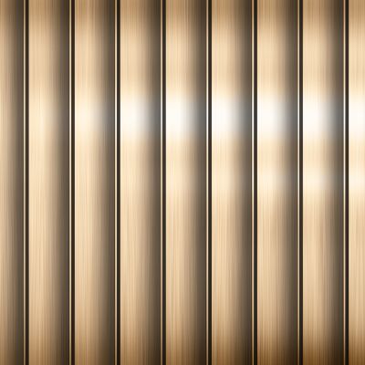 高清金属长城板金属格栅3D贴图