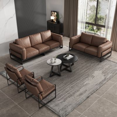 现代沙发茶几组合