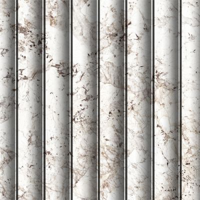 高清大理石格栅波浪板