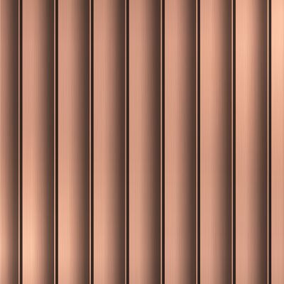 高清金属长城板金属格栅3D贴图