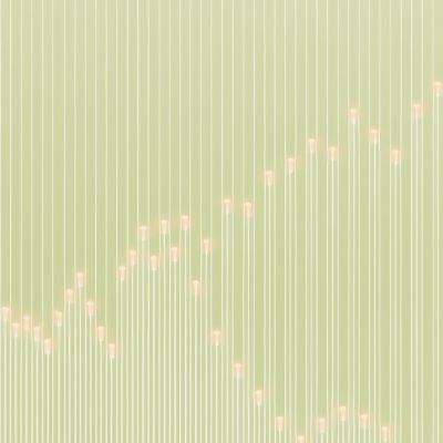 高清灯光夹丝玻璃艺术格栅隔断