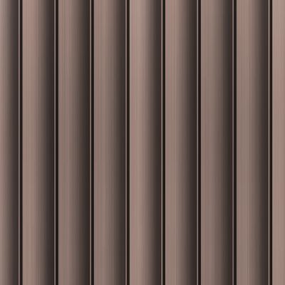 高清金属长城板金属格栅3D贴图