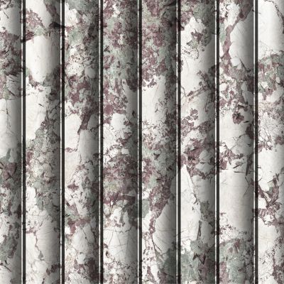 高清大理石格栅波浪板