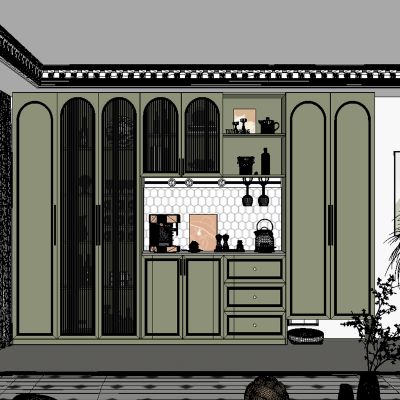 法式酒柜
