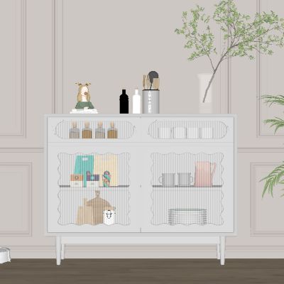 现代餐边柜 储物柜