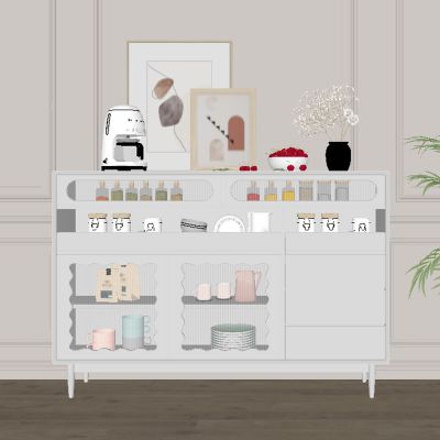 现代餐边柜 备餐柜