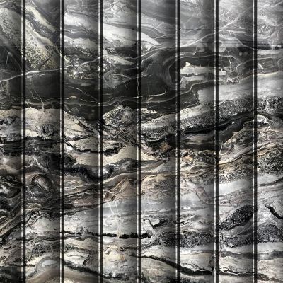 高清大理石格栅波浪板