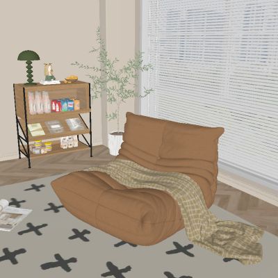 现代懒人休闲椅