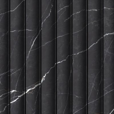 高清大理石格栅波浪板3D贴图