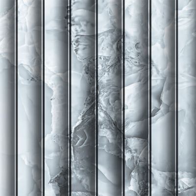 高清大理石格栅波浪板