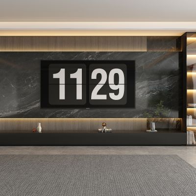 现代电视柜 背景墙