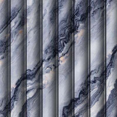 高清大理石格栅波浪板