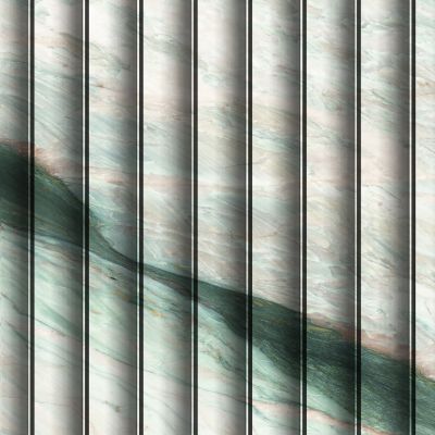 高清大理石格栅波浪板