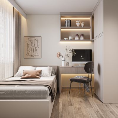 现代榻榻米卧室