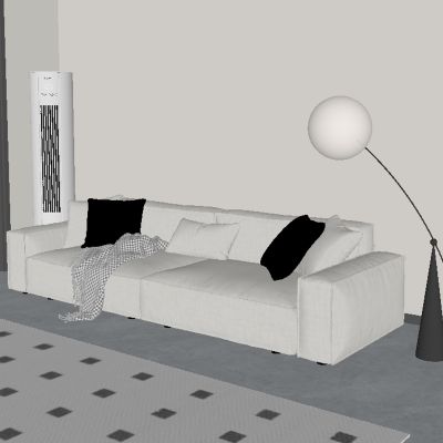 现代轻奢客厅 沙发