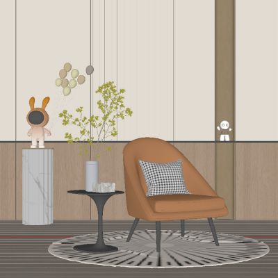 现代休闲椅 单椅