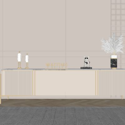 现代轻奢电视柜