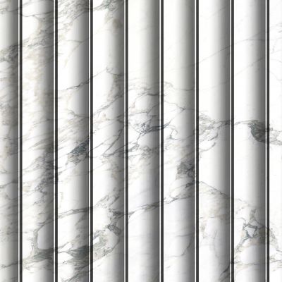 高清大理石格栅波浪板