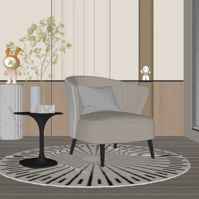 现代休闲椅 单椅