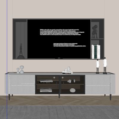 现代轻奢电视柜