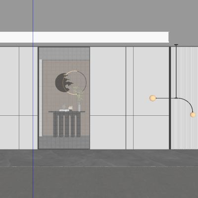 现代客厅背景墙