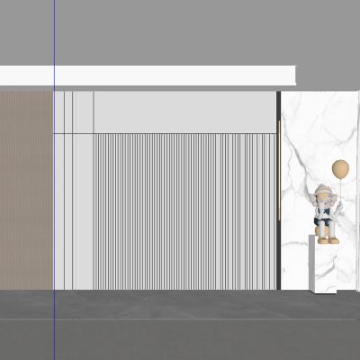 现代客厅背景墙