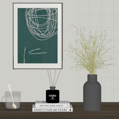 现代饰品摆件组合